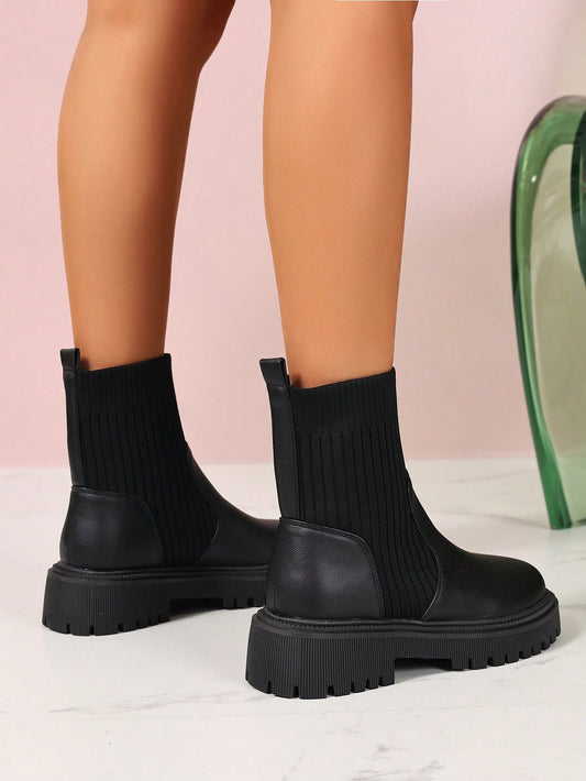 Women's leather boots