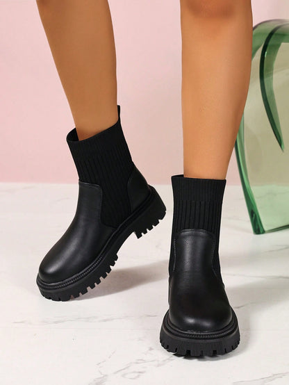 Women's leather boots